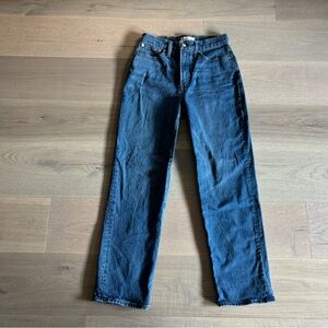 Madewell perfect vintage straight size 26